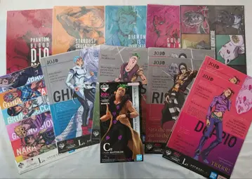 죠죠 제일복권 페시 피규어 클리어 포스터 비주얼 보드 미개봉