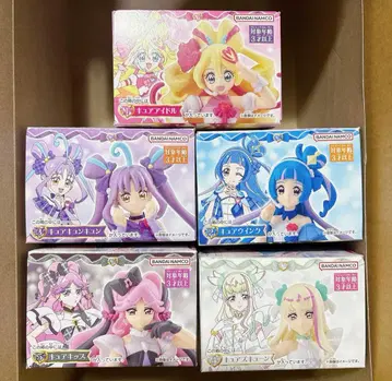 너와 아이돌 프리큐어 큐티 피규어 5종