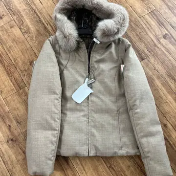 리버서블 퍼 탈부착 가능 다운 자켓 폭시