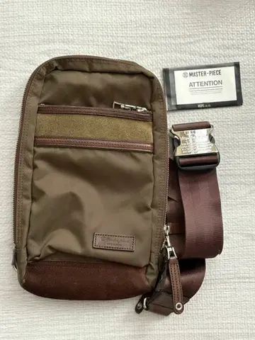 MASTER-PIECE 숄더백 브라운