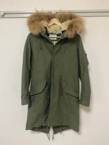 AMERICAN RAG CIE 모즈 코트 올리브