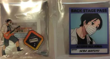 사카데이 세바 마후유 락밴드 ver. 미니 아크릴 스탠드, 카드