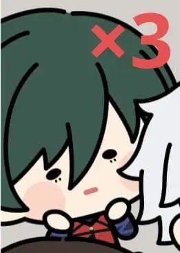 블루 록 냠냠 볼 아크릴 스탠드 린