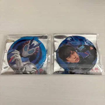 가면라이더 제로원 발칸&후와 캔뱃지 로손 한정판