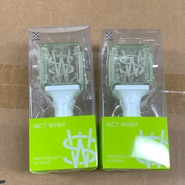 엔시티위시 응원봉 키링 미개봉 판매