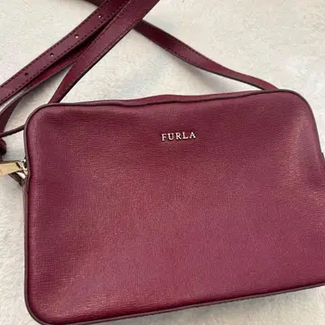 FURLA 버건디 숄더백