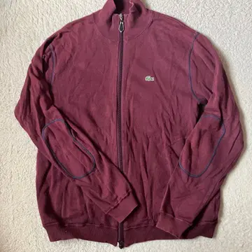 프렌치 라코스테 집업 랩 자켓 더블 지퍼 구제 의류 레어