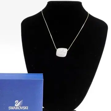 새상품급 SWAROVSKI 스와로브스키 파베 목걸이 돌잡이 없음