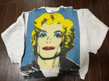 90s 마릴린 먼로 마이클 잭슨 Hanes 맨투맨 트레이닝복