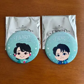 FJORD 캔뱃지 오오모리 모토키 & 와카이 히로토