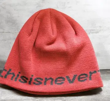 thisisneverthat 빨간색 로고 비니