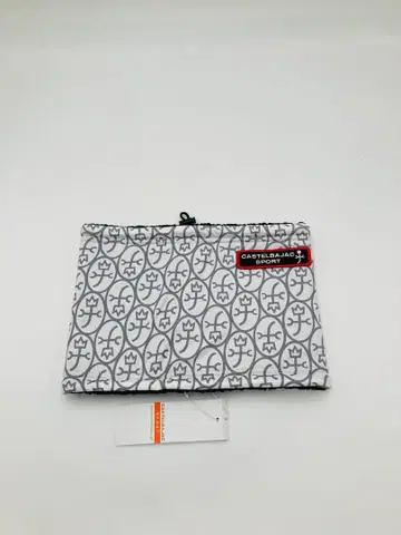 택 포함 새상품 CASTELBAJAC 까스텔바작 넥워머 화이트