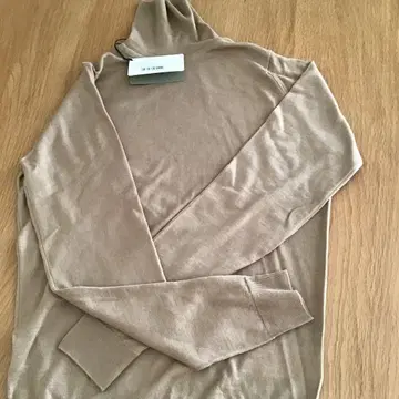 JOHN SMEDLEY 하이 게이지 베이지 터틀 사이즈 S