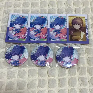 프로세카 아사히나 마후유 글리터 캔뱃지 46B 에피카 23C