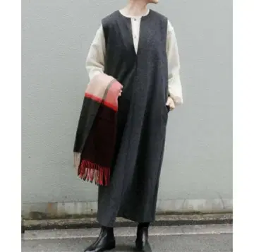 카구레 울 스무스 박스 원피스 어반 리서치 도어즈