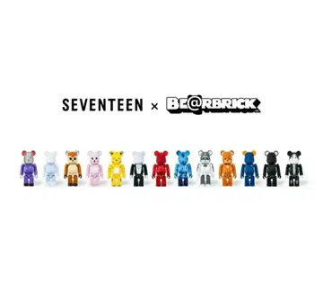 SEVENTEEN x BE@RBRICK S.COUPS