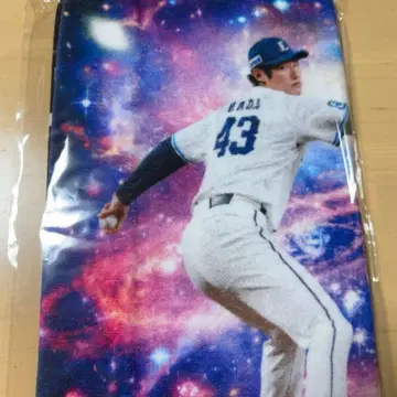 사이타마 세이부 라이온즈 페이스 타월 하네다 신노스케