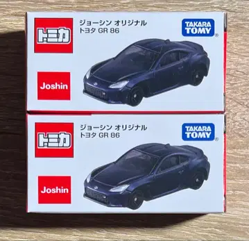 [ 새상품 미개봉 ] 토미카 조신 오리지널 도요타 GR 86 2대