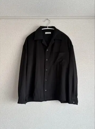 LIDnM 리드럼 더블 새틴 오픈 카라 셔츠 켄지 WYM 위임