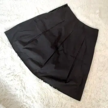 탈봇 스커트 블랙 M 미니 스커트 플리츠 스커트