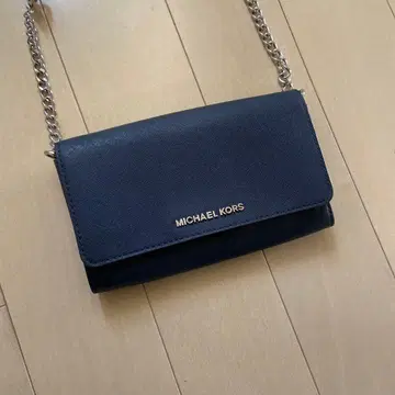 MICHAEL KORS 네이비 지갑 백
