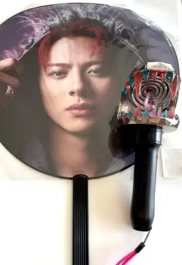 NUMBER I 응원봉 부채