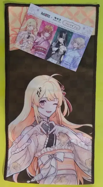 엽서 포함 ReGLOSS 후로라이프 오토노세 카나 극락탕 머플러 타월