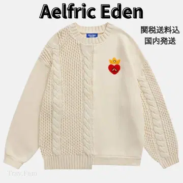 Aelfric Eden 케이블 니트 스웨터 M