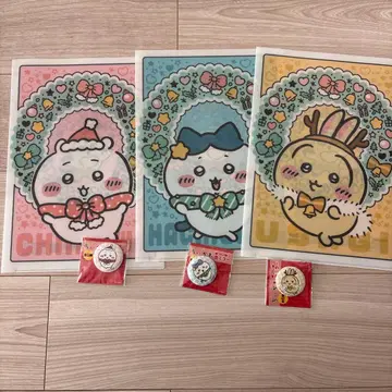 치이카와 클리어 파일 캔 거울 3세트 세븐일레븐 세븐