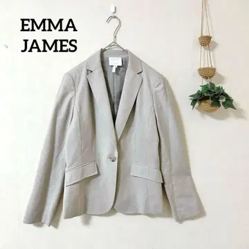 EMMA JAMES 에마제임스 테일러드 자켓 7호 S 베이지