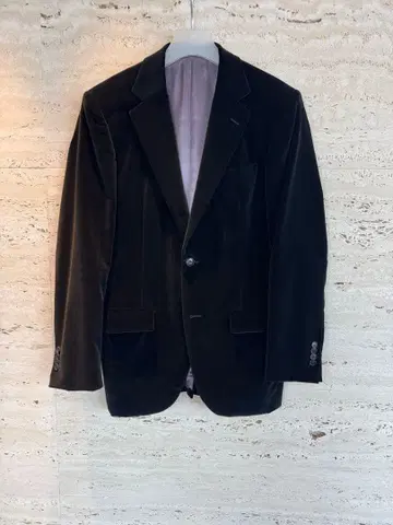 Artigianale 알티자나레 이탈스타일 벨벳 자켓