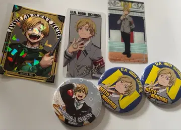 나의 히어로 아카데미아 오픈스쿨 모노마 네이토 캔뱃지 카드