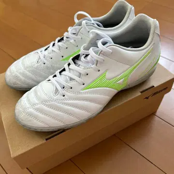 Mizuno 축구화 화이트/그린