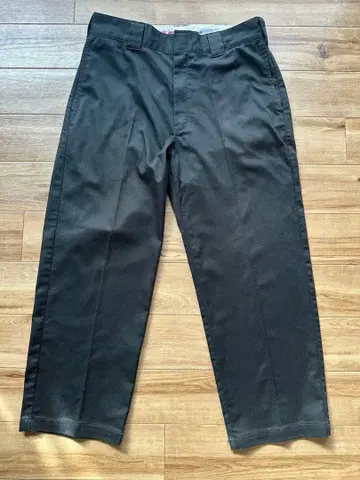 UNDER R 별주 Dickies 플렉스 워크 팬츠 블랙 사이즈 36
