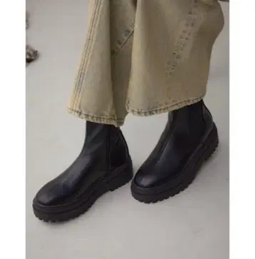 AZUL BY MOUSSY 트랙 밑창 사이드 고어 부츠