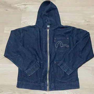 사이즈 40 데님 후드 자켓 후디 에비수 에비수