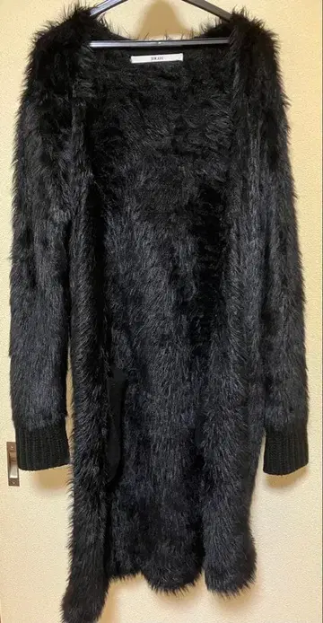 RIM.ARK 샤기 니트 롱 가디건