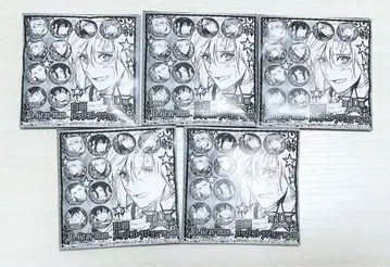 D.Gray-man D 백은 캔뱃지 미개봉 5점