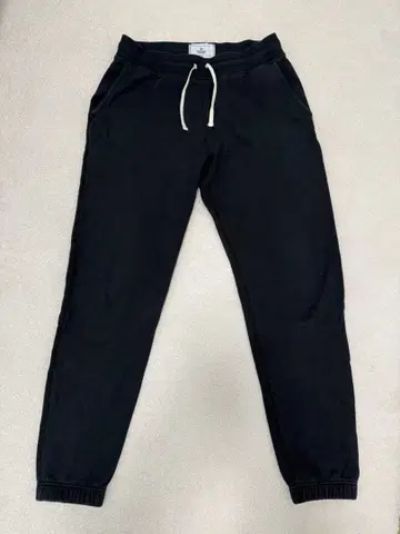 REIGNING CHAMP 남성용 미드웨이트 스웨트 팬츠 블랙 M