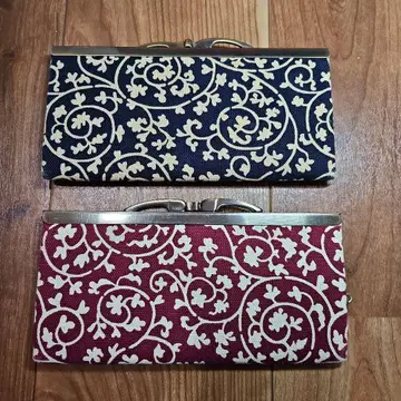 아야노코지 가마구치 장지갑 2개 세트