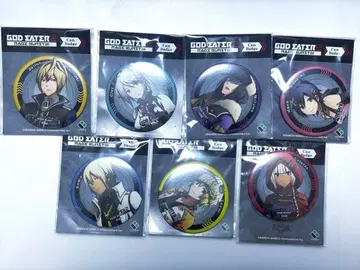 GOD EATER (갓 이터) 캔뱃지 7개 세트