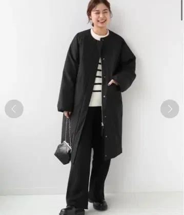 저널 스탠다드 relume 충전솜 롱 코트