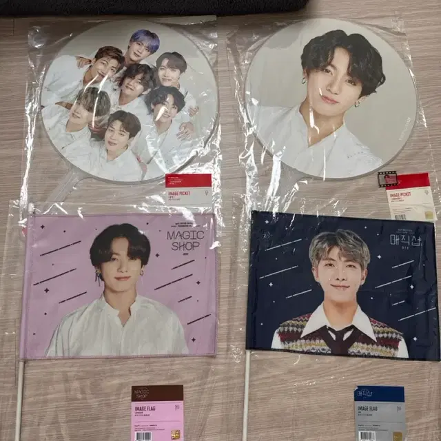 스픽콘 매직샵 피켓 플래그 bts 방탄소년단