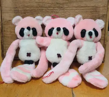 쇼와 레트로 너구리 봉제 인형