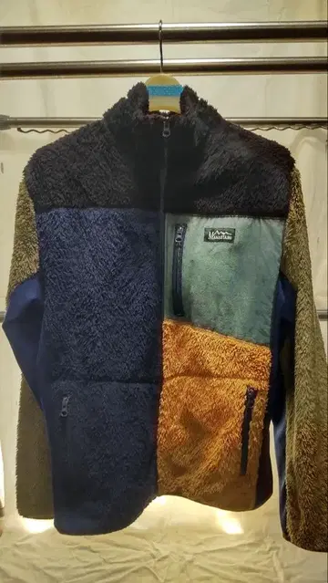 MANASTASH 클레이지 컬러 플리스 자켓 M