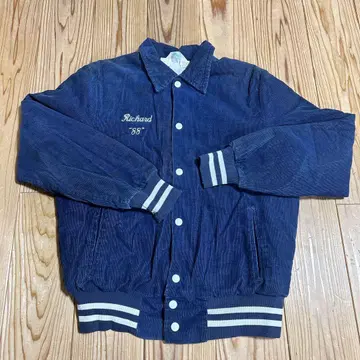 USA 90s 구제 의류 아메카지 코듀로이 자켓 바시티 자켓 S