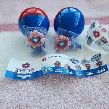 먀쿠먀쿠 플로키 피규어 앉은 포즈 눕는 포즈 오사카 간사이 박람회