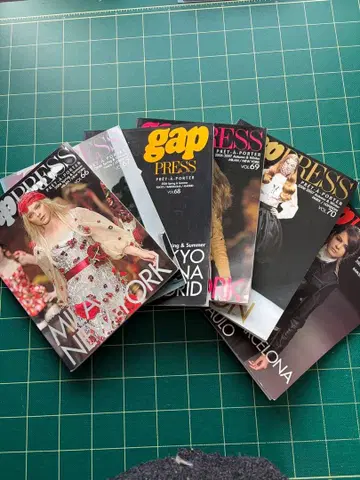 gap PRESS 백넘버 6권 세트