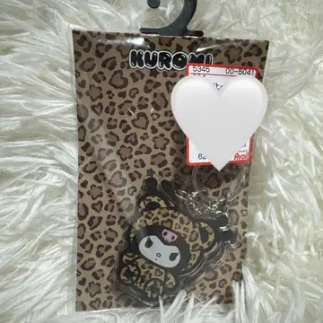새상품 쿠로미 3 아크릴 키링 레오파드 무늬 아베일 산리오 레오파드