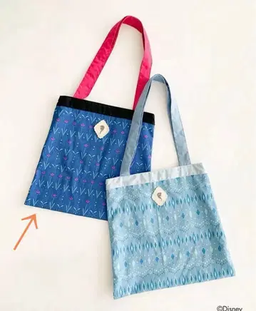 사만사 모스모스 안나와 엘사 올 패턴 토트백 디즈니 sm2